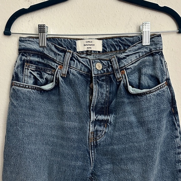 Reformation Denim - Reformation Blue Denim Jeans